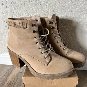 JustFab Tan Boot